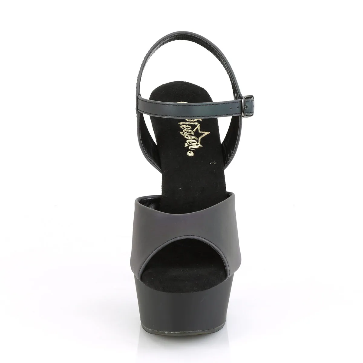 Delight 609Refl 6" High Heel Ankle Strap Sandals - Direct