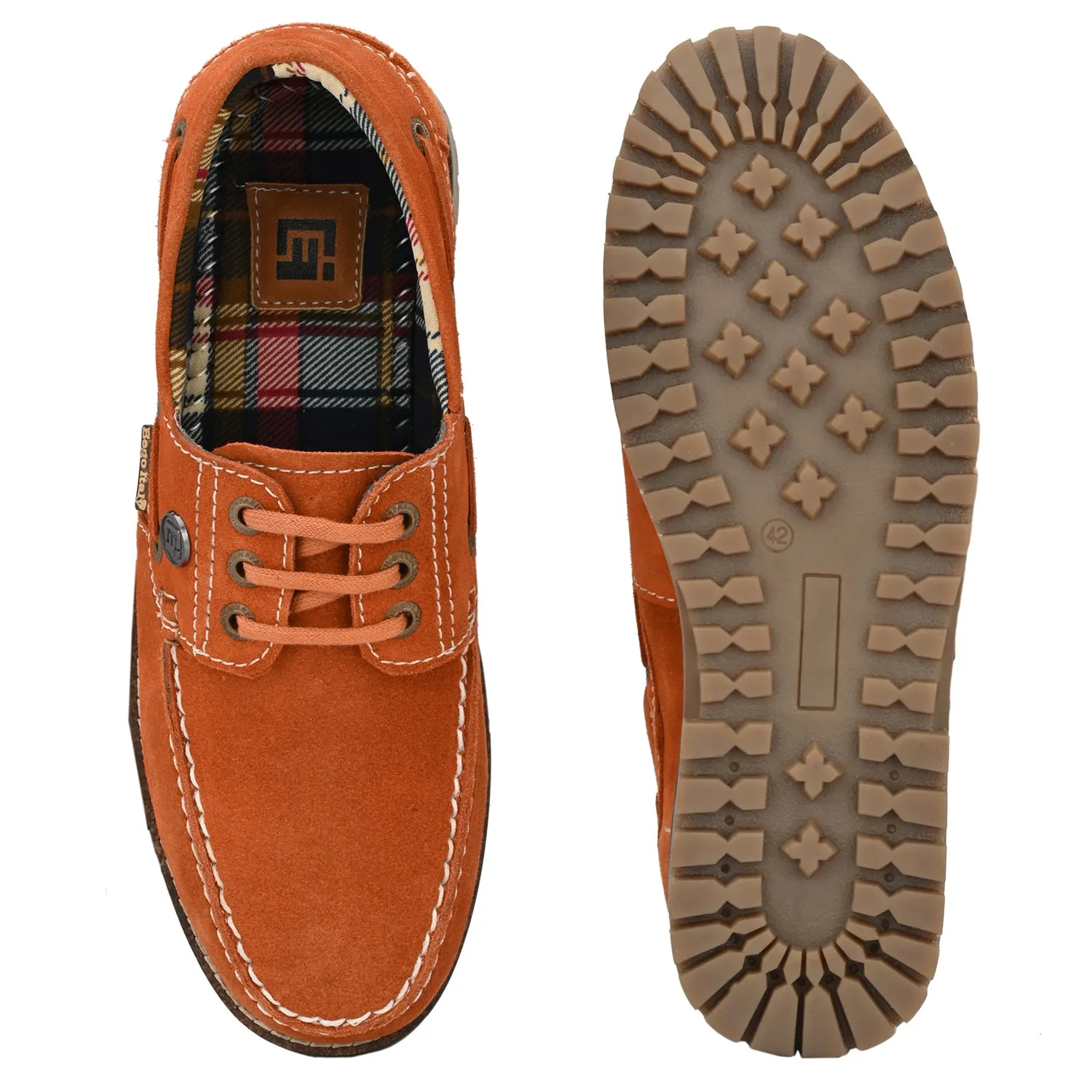Dexter Real Leather Boat Shoes Tan