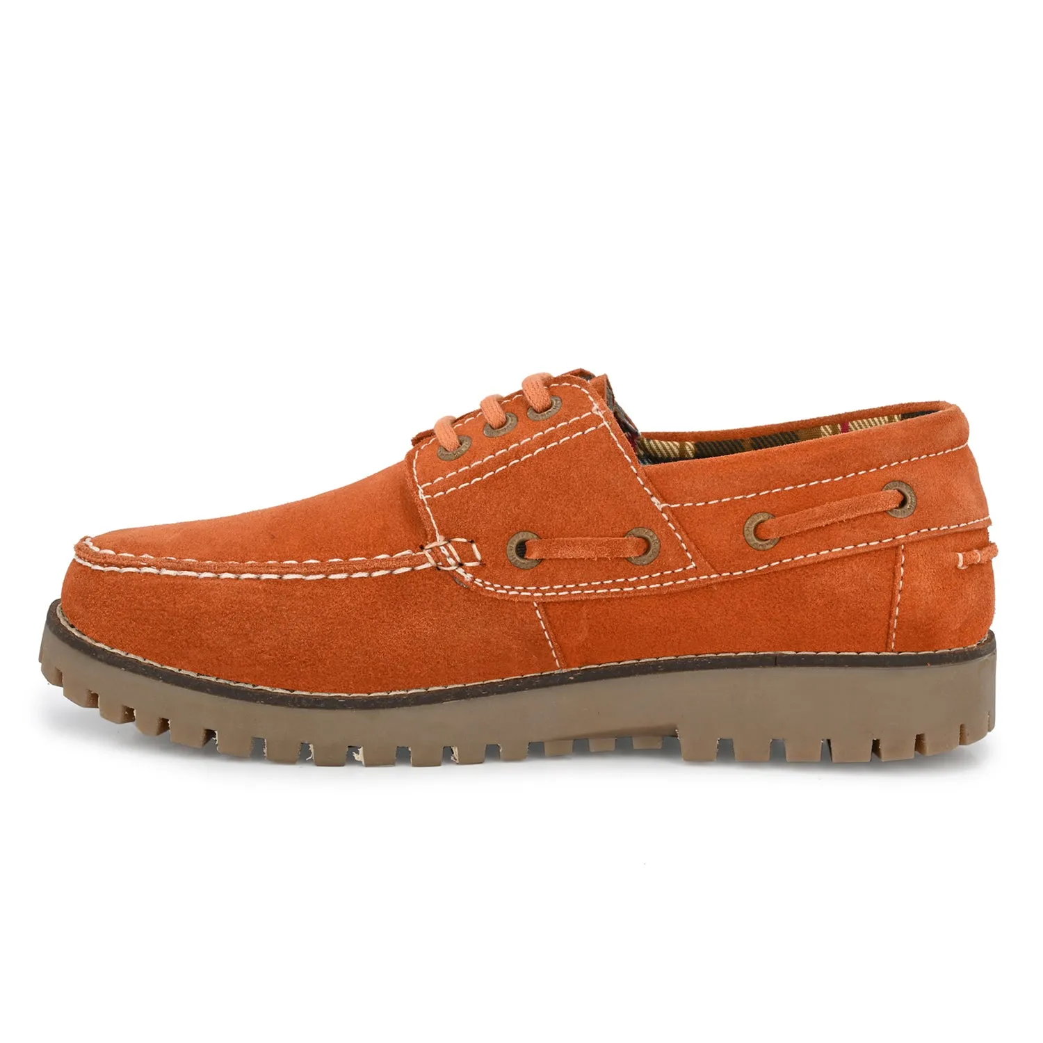 Dexter Real Leather Boat Shoes Tan
