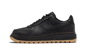 Nike Air Force 1 Low Luxe Black Gum Worn Daily