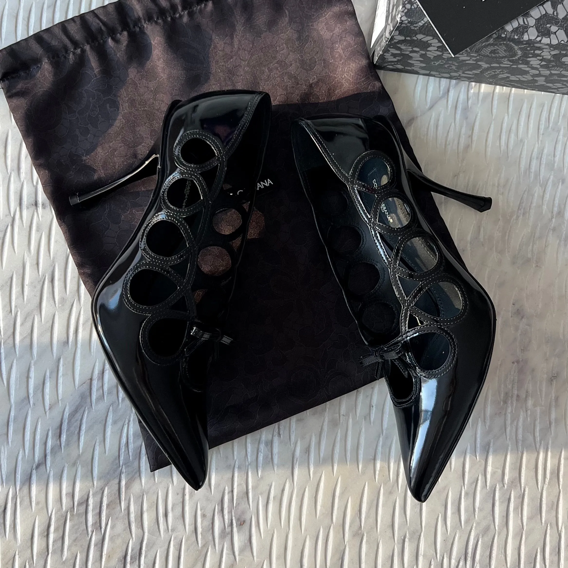 Dolce & Gabbana Cut Out Heels Size 9