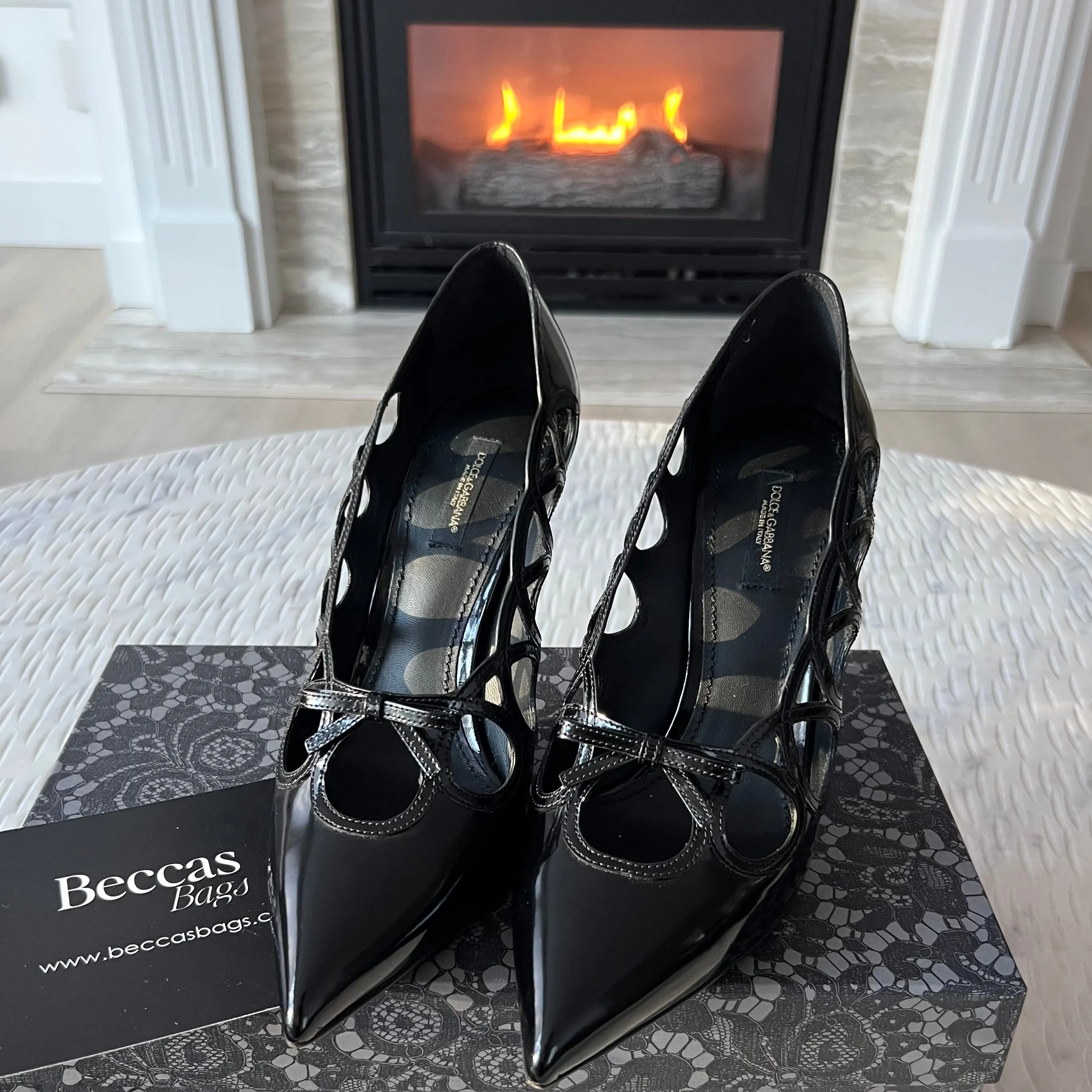 Dolce & Gabbana Cut Out Heels Size 9
