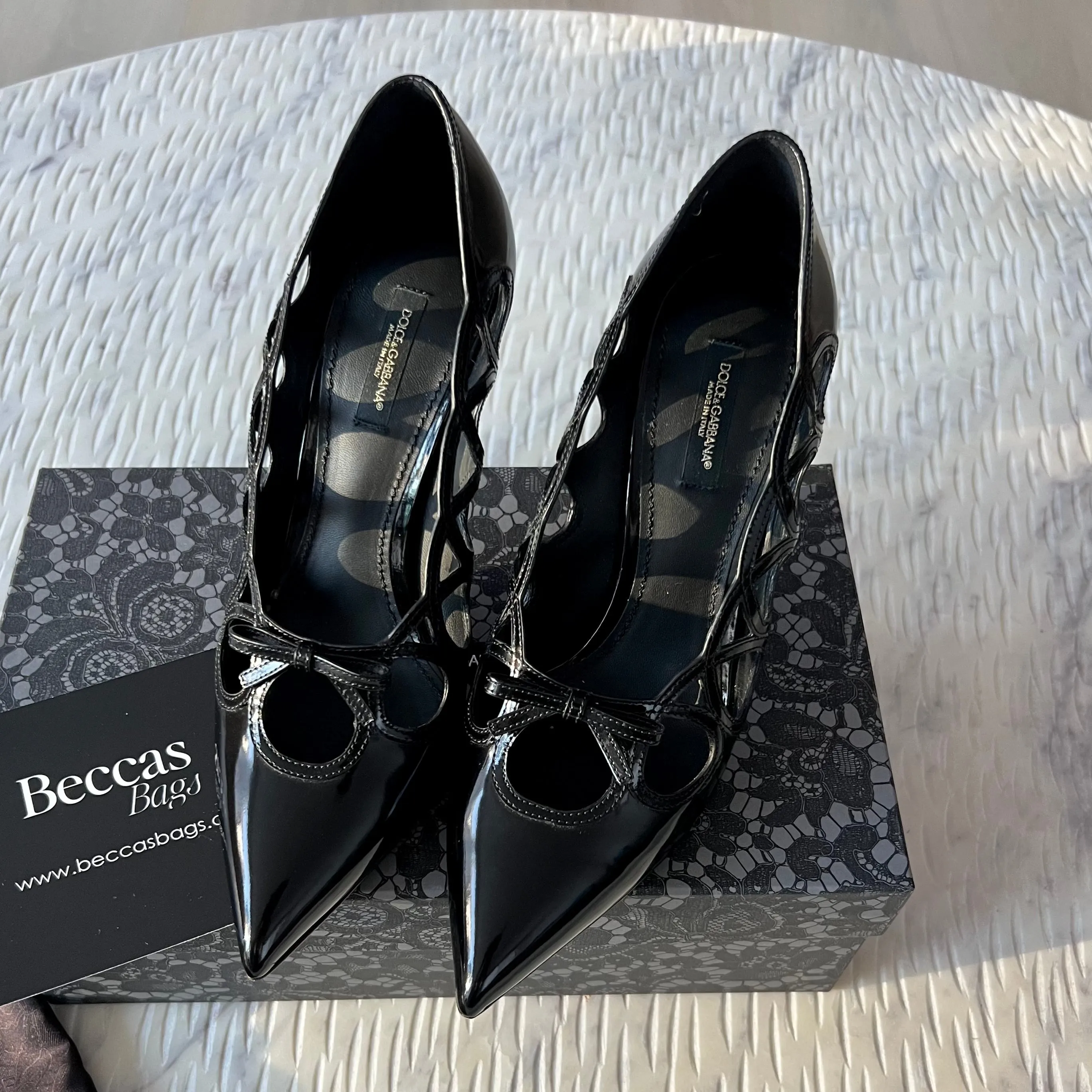 Dolce & Gabbana Cut Out Heels Size 9