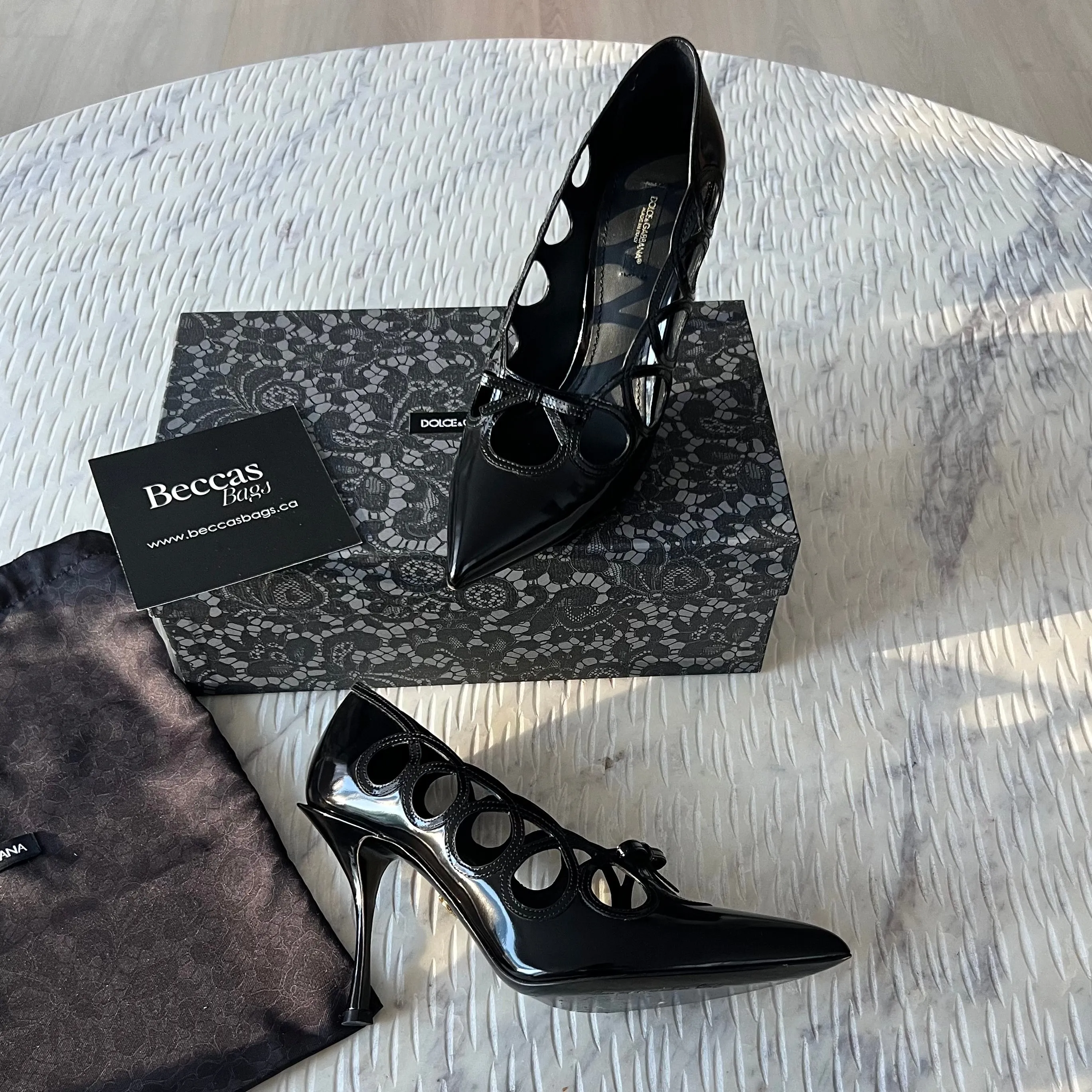 Dolce & Gabbana Cut Out Heels Size 9