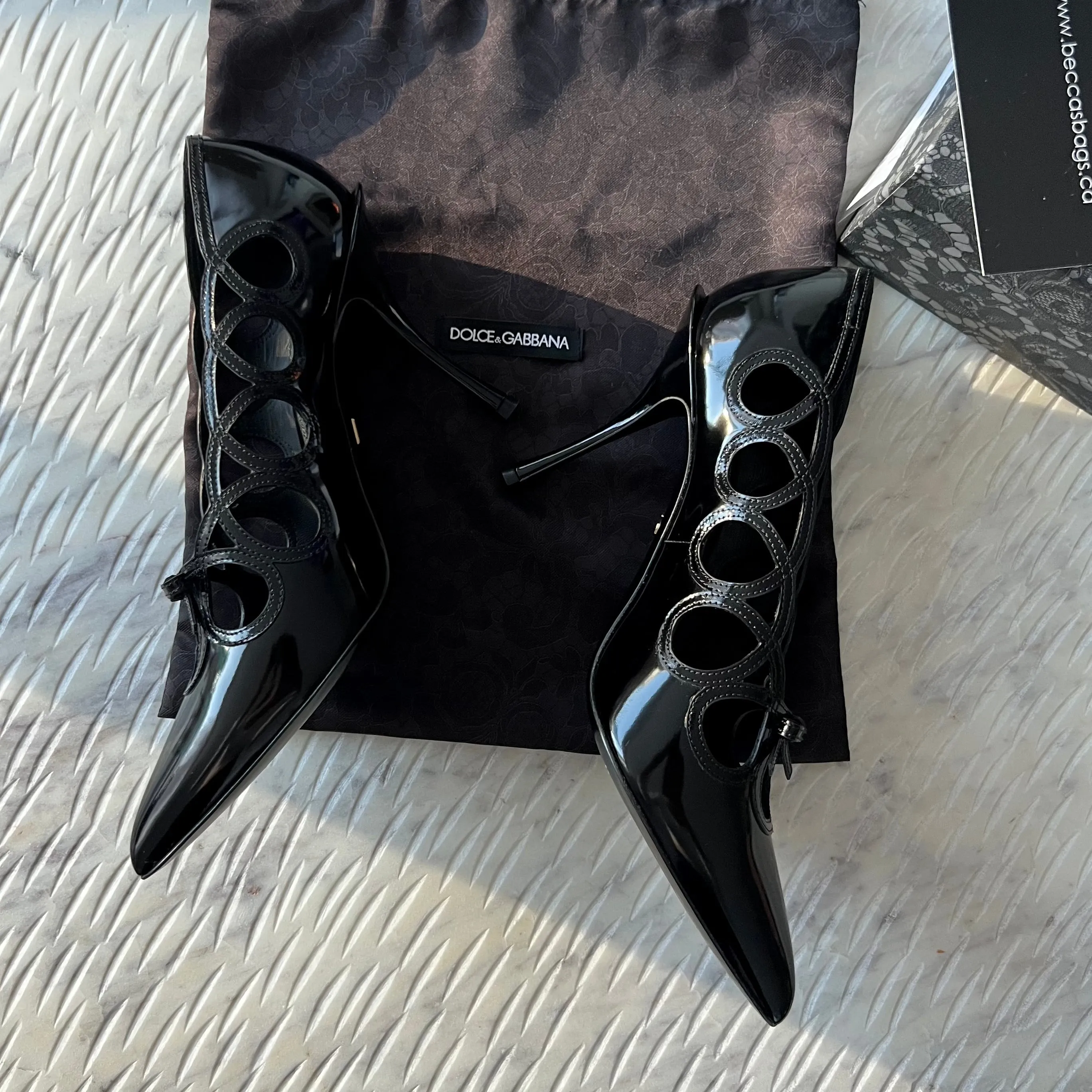 Dolce & Gabbana Cut Out Heels Size 9