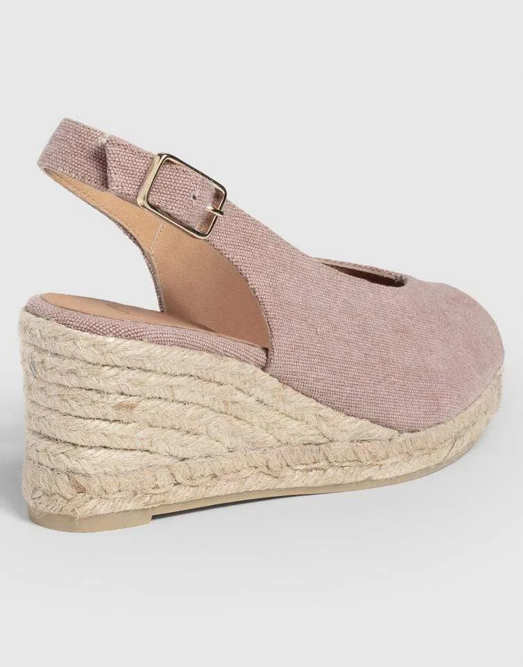Dosalia Peep Toe Wedge Espadrille