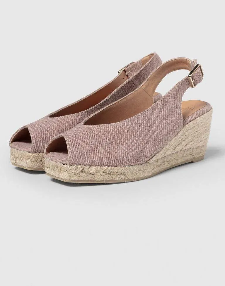 Dosalia Peep Toe Wedge Espadrille