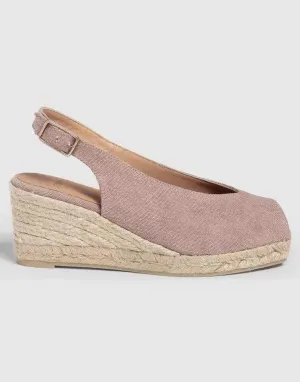Dosalia Peep Toe Wedge Espadrille