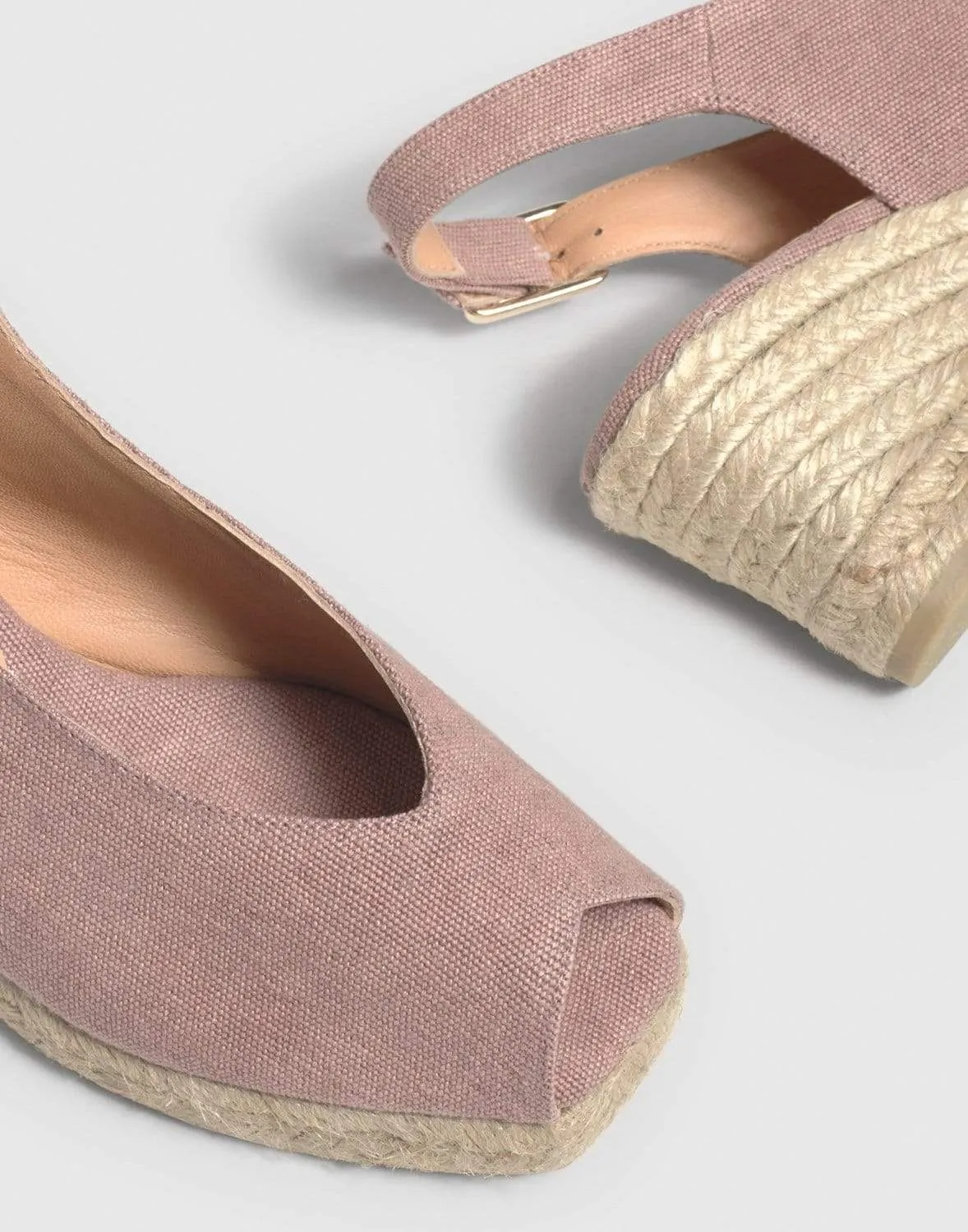 Dosalia Peep Toe Wedge Espadrille