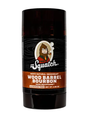 Dr. Squatch | Natural Deodorant - Wood Barrel Bourbon