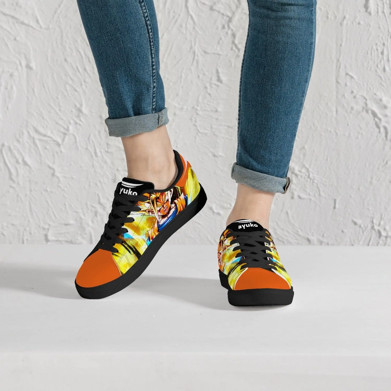 Dragonball Z Gohan Skate Anime Shoes