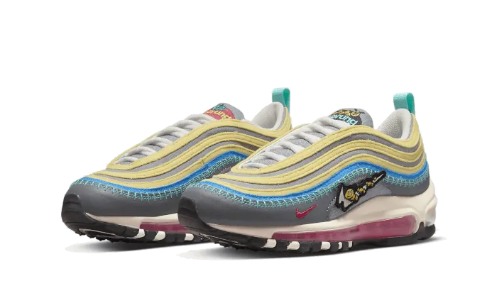 Slip Control Air Max 97 Air Sprung Grey Celery