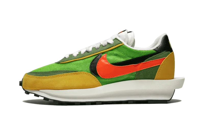 Nike LD Waffle Sacai Green Multi Arch Relief Flexible Arch