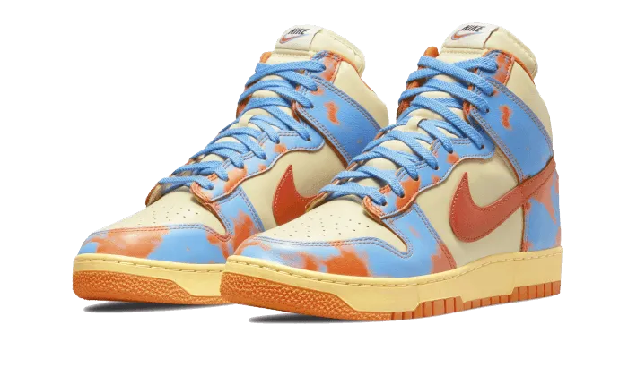 Dunk High 1985 Acid Wash Orange Lightweight Cushioning All - gender