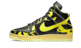 Dunk High 1985 Acid Wash Yellow lace - up - design shoes