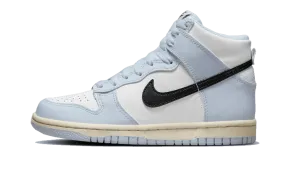 Dunk High Aluminium Black thin insole shoes