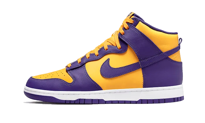 Dunk High Lakers light - duty shoes windy days
