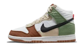 ankle - support running shoes Easy to Carry Dunk High Next Nature Summit White