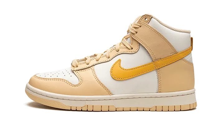 Comfortable Heel Cup Reflective - details Dunk High Pale Vanilla