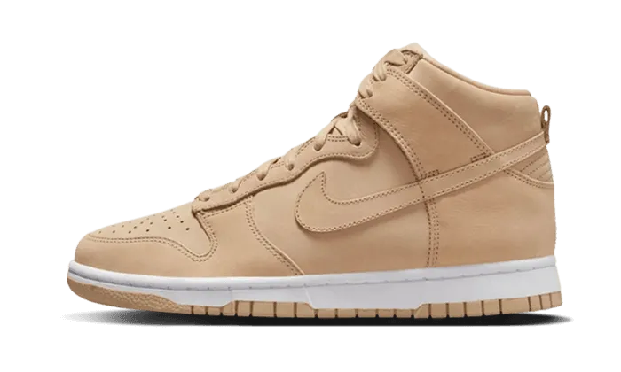 Dunk High PRM Vachetta Tan flat - footed shoes