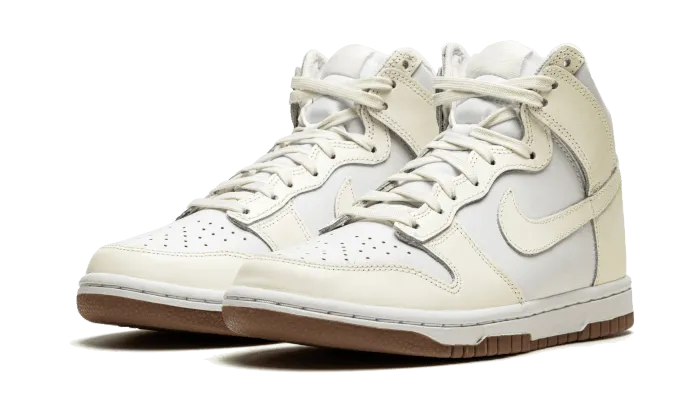 Dunk High Sail Gum leather - finish - design shoes impact - protecting shoes