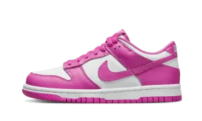 Lace   Up Closure Dunk Low Active Fuchsia