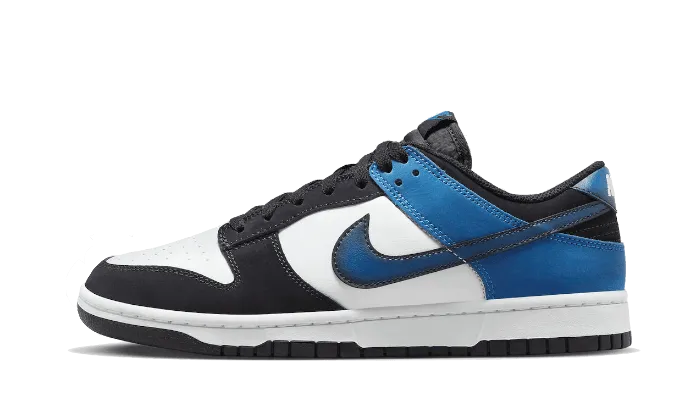 Dunk Low Airbrush Industrial Blue gradient