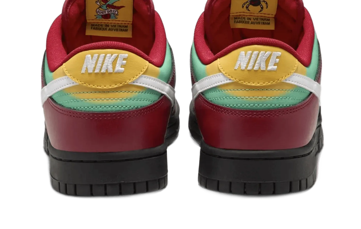 Dunk Low Biker Tattoos Airflow Optimized Wear   Resistant