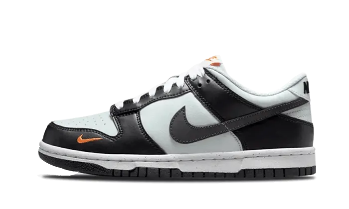 Dunk Low Black Grey Orange track athletes' shoes