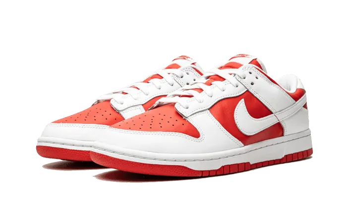 Dunk Low Championship Red windy days men's style