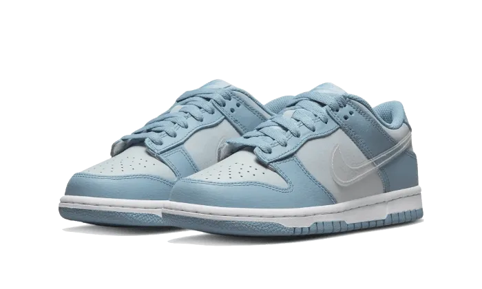 Dunk Low Clear Swoosh microfiber