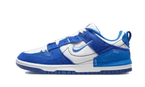 Dunk Low Disrupt 2 White University Blue Mizuno Wave