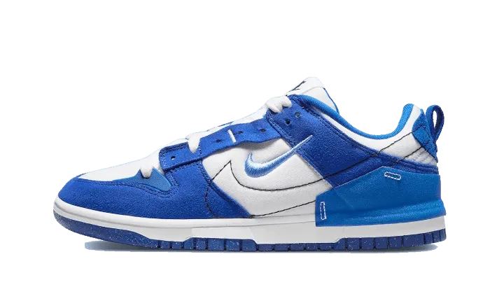 Dunk Low Disrupt 2 White University Blue Mizuno Wave