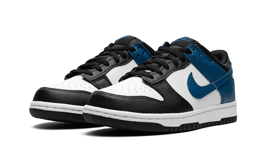 Dunk Low Industrial Black Blue Comfort durability track equipment