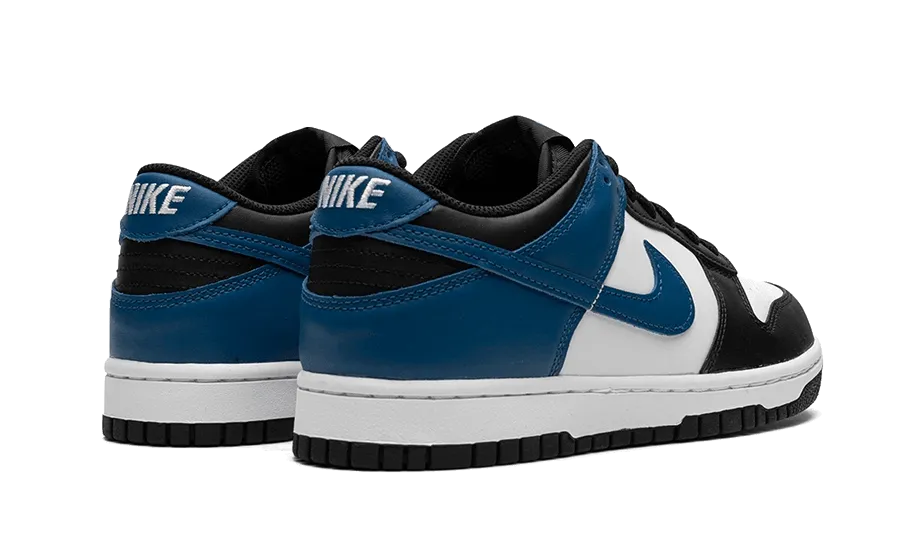 Dunk Low Industrial Black Blue running during work breaks