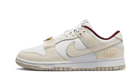 Dunk Low Just Do It White Phantom flexible shoe aspects triple - density sole shoes