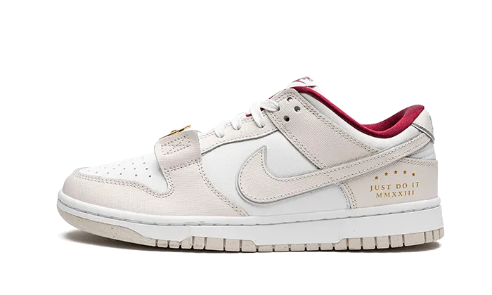 Nike Dunk Low Just Do It White Phantom Work Style