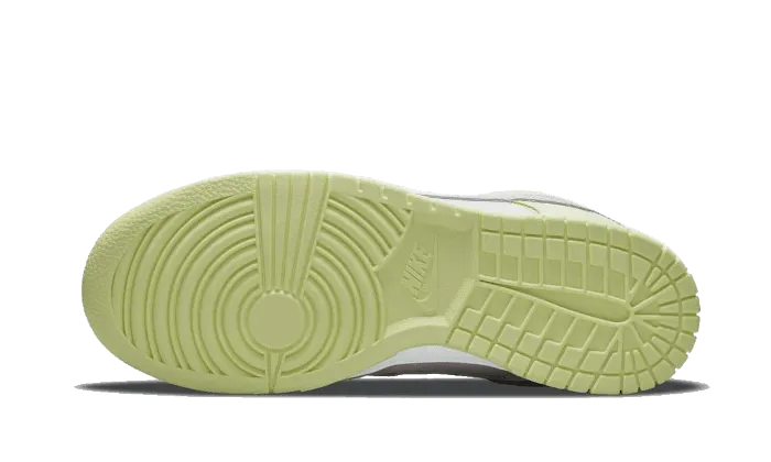 seamless socks liner Dunk Low Lime Ice