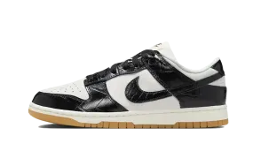 foam - filled - feature shoes glass - fiber - reinforced shoes Dunk Low LX Black Croc