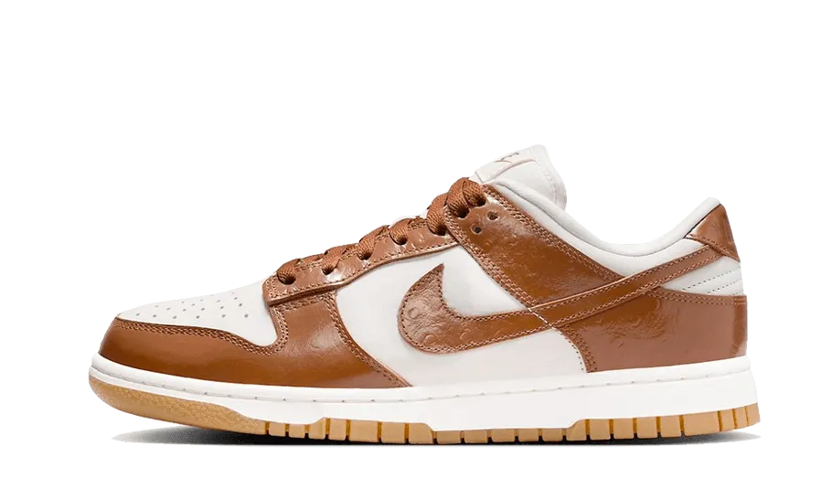 Dunk Low LX Brown Ostrich uneven - terrain shoes jogging footwear