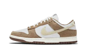 Dunk Low Medium Curry running in a river area shoes