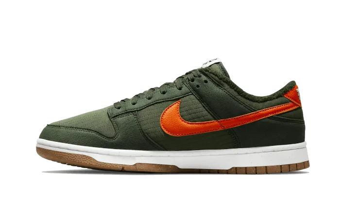 Padded Tongue Design Nike Dunk Low Next Nature Sequoia Olive