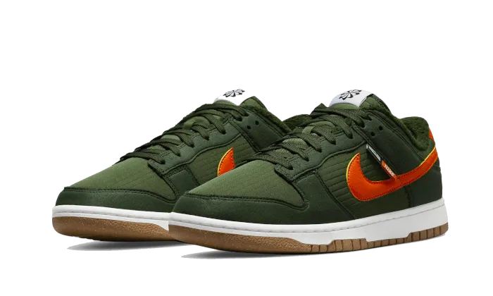 Lightweight Fit Rubberized Edges Nike Dunk Low Next Nature Sequoia Olive