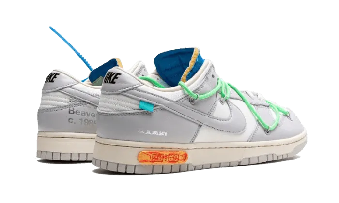 Foot Health walking shoes Dunk Low Off-White Lot 26
