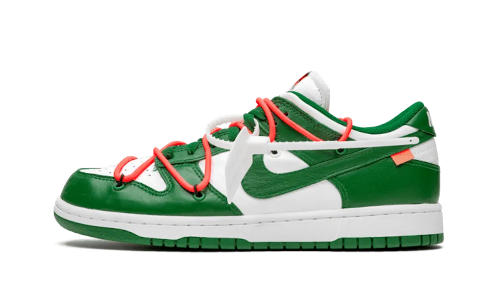 spring - loaded running option Dunk Low Off-White Pine Green