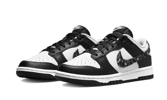 Dunk Low Paisley Black exercise shoes fade - resistant