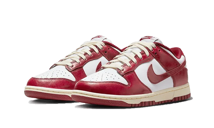 Well-liked product full - length running option Dunk Low PRM Team Red