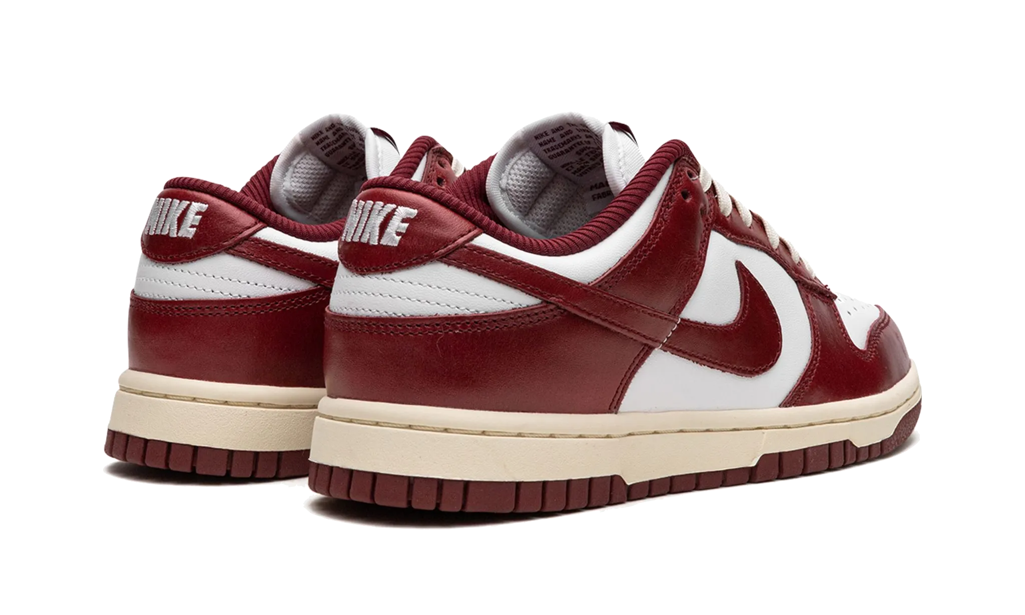 Nike Dunk Low PRM Team Red Comfort solution