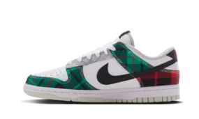 animal - themed running gear triple - strap shoes Dunk Low Tartan Plaid