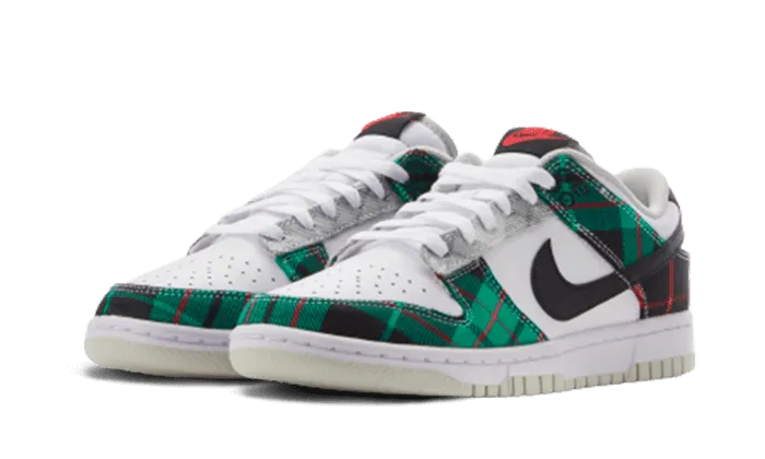 slip - resistant shoes Dunk Low Tartan Plaid